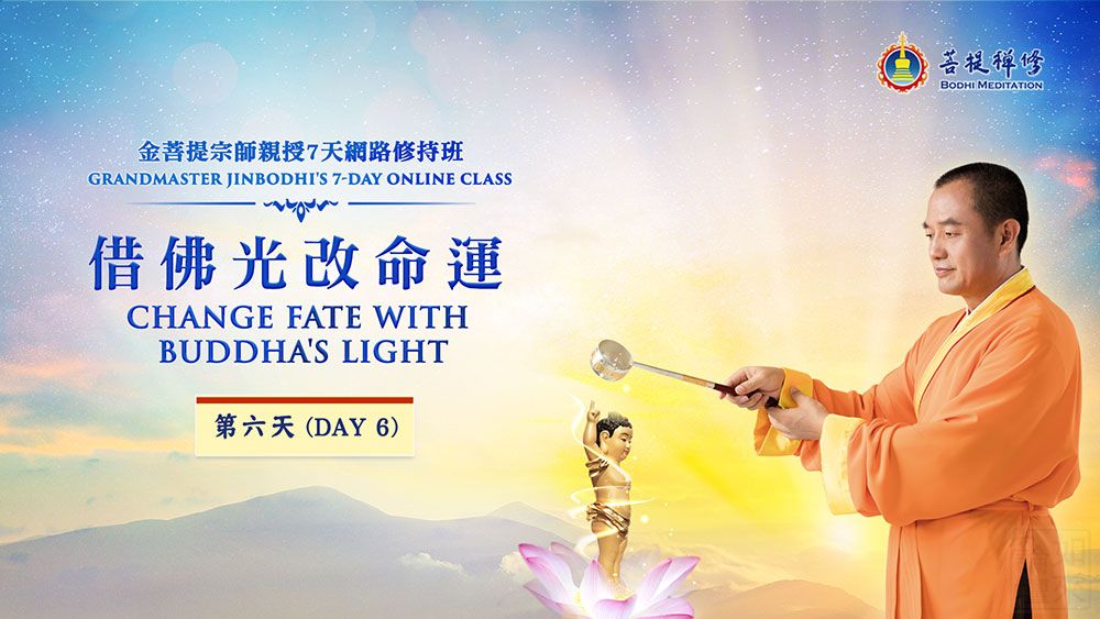 「金菩提」宗師《借佛光 改命運》|金菩提網路念佛班第6天|金菩提評價分享