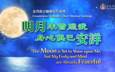金菩提宗師:明月照見與身心安詳